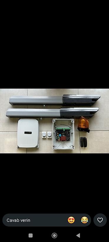 avtomatik gapi mexanizmi: **DARVAZA MOTORLARI TEMİRİ - PEŞƏKAR XİDMƏT** 🔧 **InterDoor - — 2