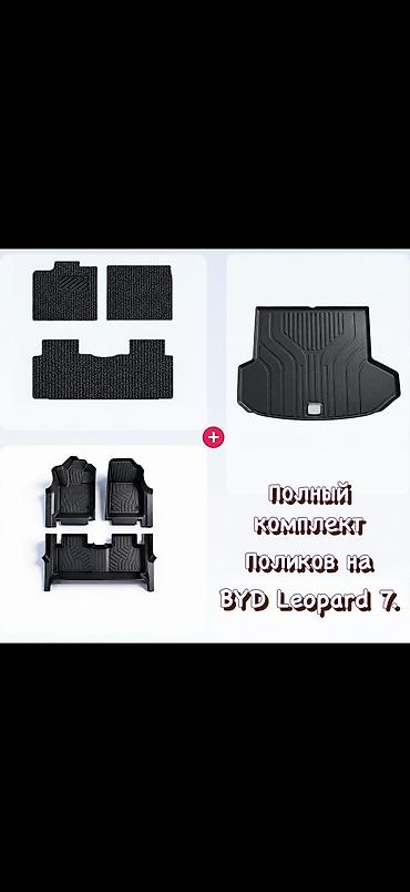 kat: Продаю Набор автомобильных ковриков для салона и багажника на LEOPARD — 1
