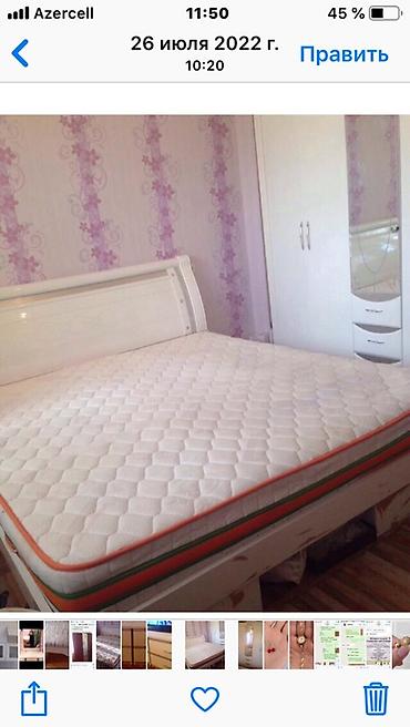 balta: Yataq otağı mebeli dəsti - Rəng: ağ, parlaq səthlə - Komplekt: - — 2