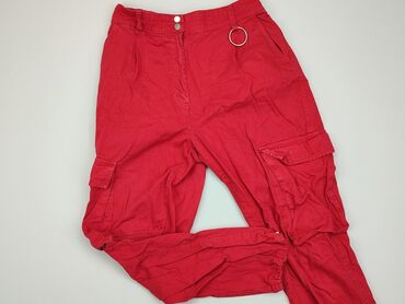 tiulowe spódnice bershka: Spodnie Cargo Damskie, Bershka, XL, stan - Zadowalający