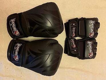 boks torbasi: Dragon Fitness & Fight Gear döyüş əlcəkləri dəsti - Məhsul: 2 cüt — 1