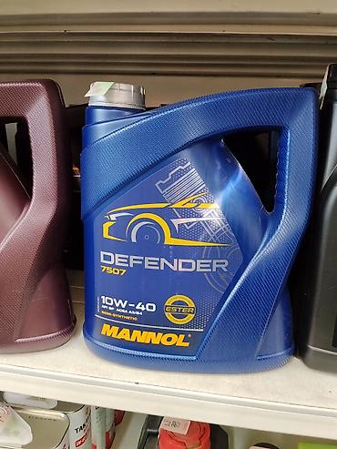 mannol: MANNOL DEFENDER 7507 10W-40 - Полусинтетическое моторное масло. - — 1
