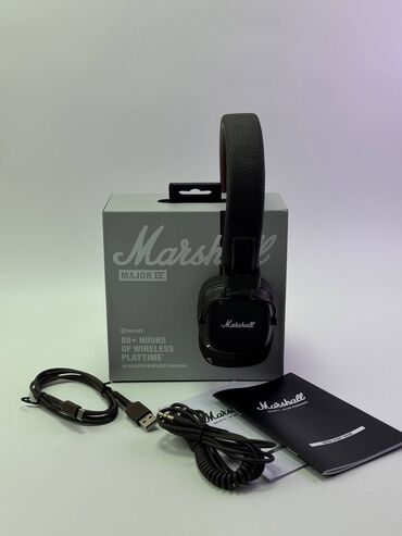 маршал мажор 3: Накладные, Marshall, Новый, Беспроводные (Bluetooth), Классические