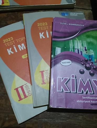 Kimya üzrə hazırlıq üçün kitab dəsti - 2023 Test Toplusu – Kimya, I