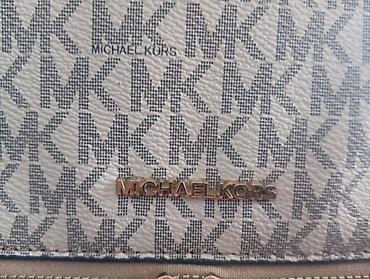 гармен: Рюкзак Michael Kors с фирменным монограмным принтом MK. - Материал — 2