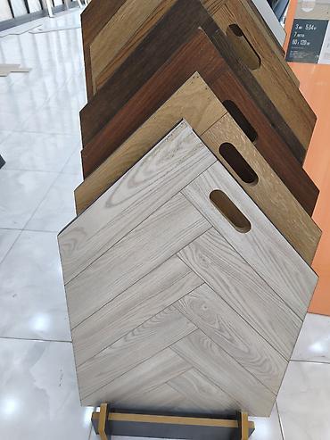 lamina: Parket/PVC döşəmə kolleksiyası – taxta teksturalı panellər - — 1