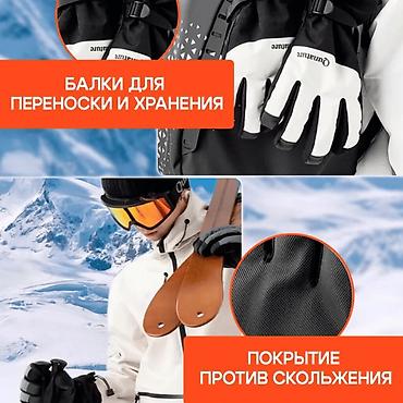 перчатки детские непромокаемые: Перчатки, варежки, Унисекс, Новый, цвет - Черный — 8