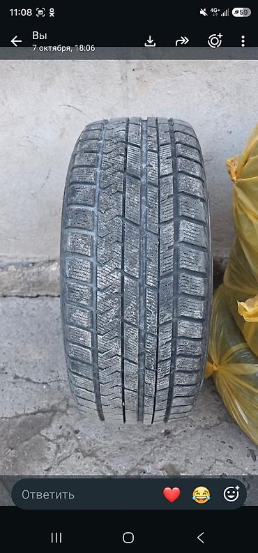 Шины и диски: Зимние шины 245/55 R19 103V (M+S, символы снежинки), ненаправленный — 4