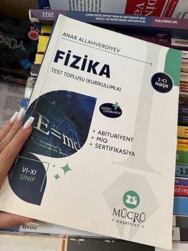 kimya test toplusu 2023: Fizika 11-ci sinif, 2023 il, Pulsuz çatdırılma