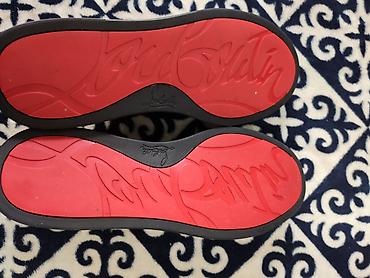лабутены обувь мужская: Мужские кроссовки, 41, Christian Louboutin, Новый, цвет - Черный, Платная доставка, Самовывоз — 7