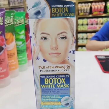 botoks effektli kremler: Ağardıcı BOTOX MASKA