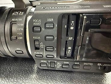 Видеокамеры: Профессиональная видеокамера Panasonic HC‑X1000 4K - прошу 65000 — 8