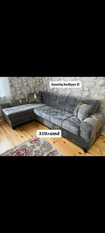 Divanlar: Künc divan, Açılan, Parça -da lalafo.az — 11 Divanlar: Künc divan, Açılan, Parça — 11