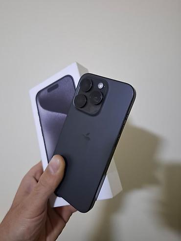 Apple iPhone: IPhone 15 Pro, 128 GB, Graphite, Face ID — 16