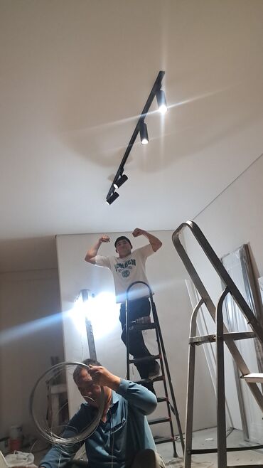 Натяжной потолок: Натяжной потолок Глянцевое, Матовое, 3D потолки Гарантия, Бесплатная консультация, Бесплатный замер — 5