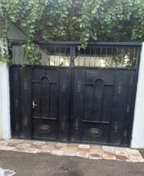 qapi setqasi: İşlənmiş Dəmir Həyət darvazası, Yana açılan, 325 m, Mexaniki, Qapı ilə, Ünvandan götürmə