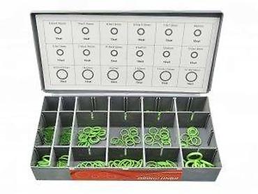 Ostali pribor i dodaci za alate: Set organizera sa O‑ring zaptivkama – komplet u metalnom stalku - — 14