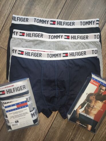 donji ves novi pazar: Tommy Hilfiger vrhunske pamucne bokserice,paket 3kom,L,XL,XXL vel