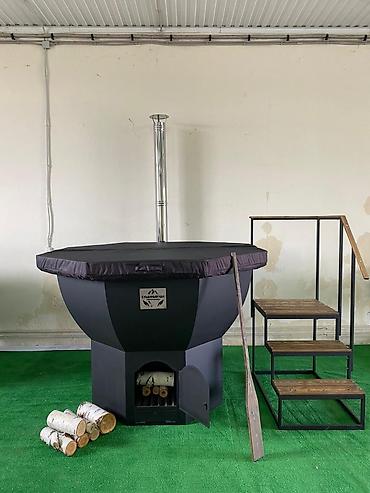 Строительство под ключ: Банные чаны купели на дровах из нержавеющей стали, в наличии и под — 5