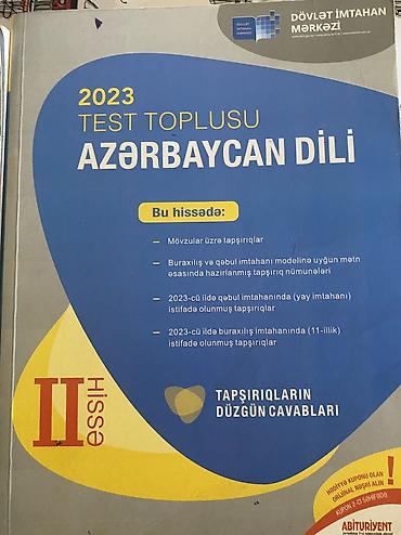 Спорт и хобби: Dim test kitablari yoplu 10 azn tekli qiymet 3 azn mekan xalqlar — 5