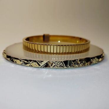 narukvica ekser zlato: Bangle, Material: Stainless steel