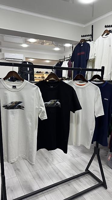 жакет mango: Мужская футболка, S, M, L, Boss, Новый, цвет - Белый, Самовывоз — 6