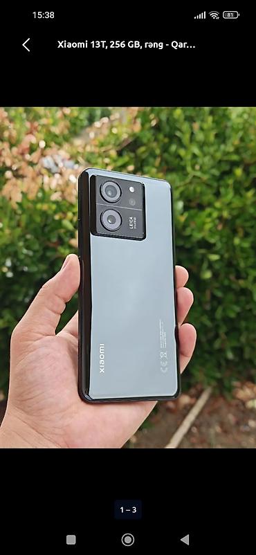 poco f4 pro: Xiaomi 13T, 256 GB, rəng - Qara — 1