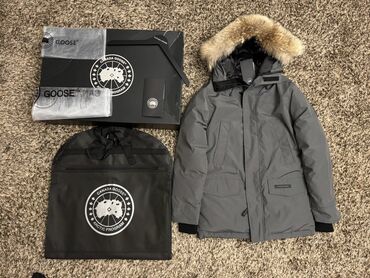 куртка оргинал: Эркектердин курткасы, XL (EU 42), Canada Goose, Жаңы, түсү - Боз, Өзү алып кетүү, Акысыз жеткирүү