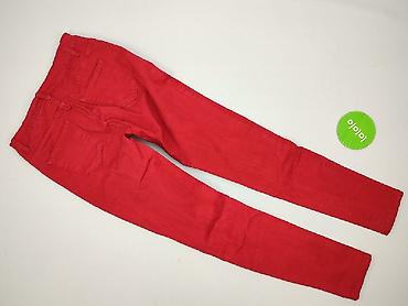 czerwona kurtka pull and bear: Spodnie materiałowe damskie, rozmiar M — 3