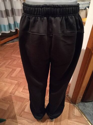 Trenerke: Donji deo trenerke, 4XL (EU 60), 5XL (EU 62), bоја - Crna, Pamuk — 9