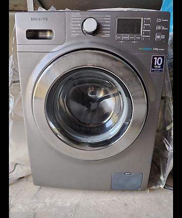Samsung paltaryuyan maşın – EcoBubble, ön yükləməli - Yük tutumu: 8 lalafo.az -da Samsung paltaryuyan maşın – EcoBubble, ön yükləməli - Yük tutumu: 8