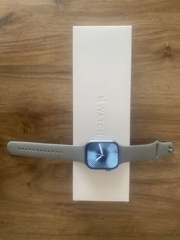 watch saat: Yeni, Smart saat, Apple, rəng - Gümüşü