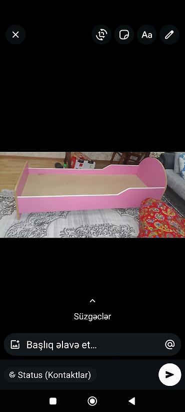 uşaq ucun maqnit lovhə: Tecılı satilir Uşaq çarpayısı – qızlar üçün ideal dizayn - Rəng — 1