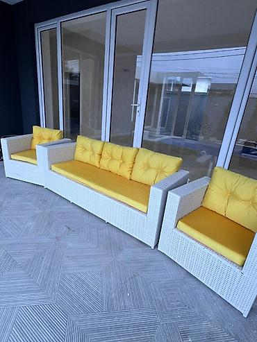 hesir divan: Açıq hava mebel dəsti – 4 hissə 1400 azn alinib 850 azn satilir — 3