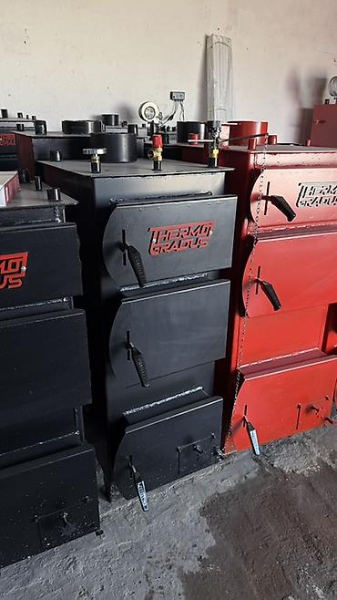 Оңдоп-түзөө жана курулуш: Катуу отун казаны Жаңы, Бренд: Thermo Gradua, Үй үчүн, Башкаруу түрү: Механикалык — 2