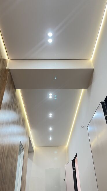 Натяжной потолок: Натяжной потолок Матовое Бесплатная консультация, Бесплатный замер, Гарантия — 19