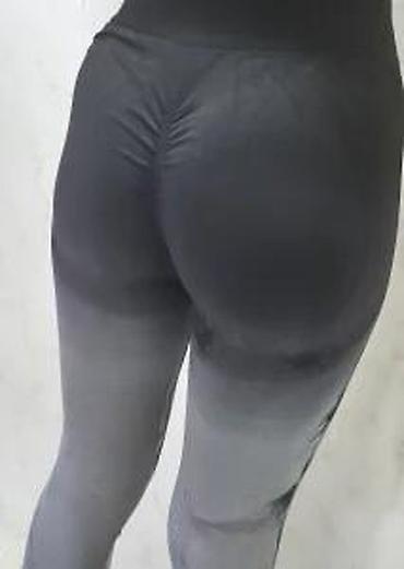 Helanke, biciklistički šortsevi: Ženske sportske helanke – visoki struk, bez šavova, elastične - — 19