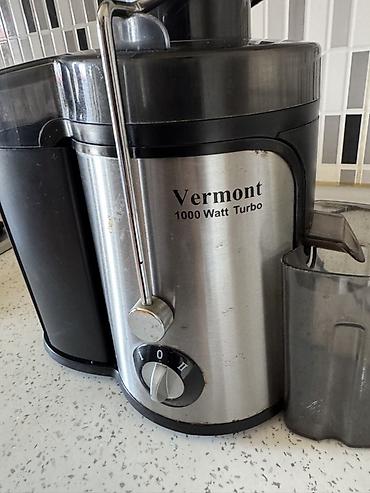 Техника для напитков: Vermont 1000 Watt Turbo şirəçəkən - Güc: 1000W Turbo mühərrik – sərt — 5