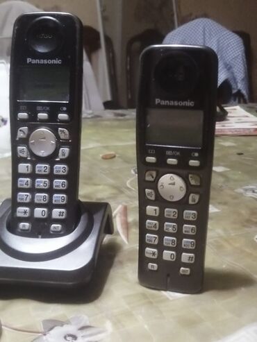 telefon zengleri: Stasionar telefon Panasonic, Simsiz, İşlənmiş, Ünvandan götürmə