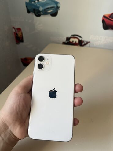 Apple iPhone: IPhone 11, 128 GB, Ağ, Face ID