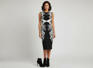 czarna obcisła sukienka h m: Karen Millen, Сукня жіноча, розмір XS