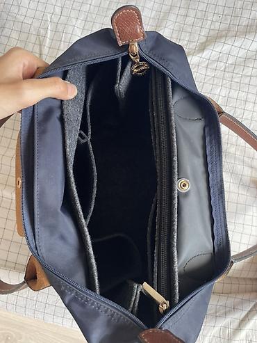 longchamp сумка: Сумка Longchamp Le Pliage из нейлона с кожаными элементами — 4