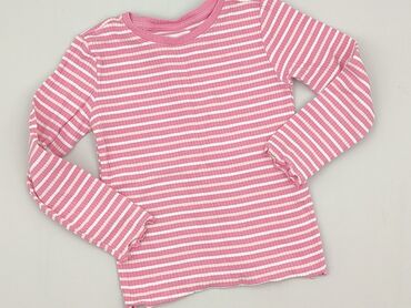 czerwona koszula w kratę dla dziewczynki: Blouse, SinSay, 7 years, 116-122 cm, condition - Very good