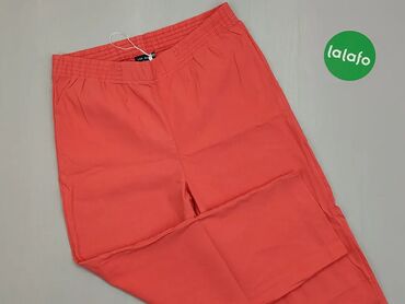 Spodnie: Spodnie M (EU 38), stan - Bardzo dobry, wzór - Jednolity kolor, kolor - Różowy
