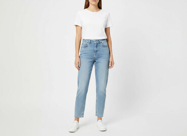 kurtki jeansowe stradivarius: H&M, Jeans for women, size M