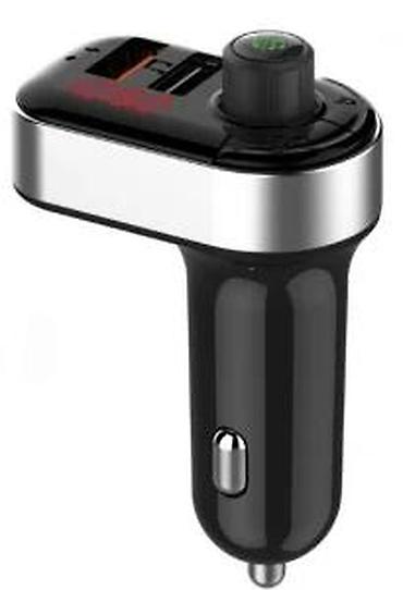 Audio oprema za auto: Gembird 3‑in‑1 Carkit – Bluetooth FM transmiter i punjač za automobil — 8