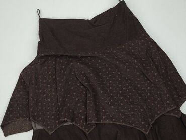 asymetryczne spódnice szara: Spódnica, 4XL, stan - Dobry