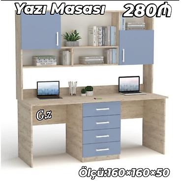 mekteb stolu: Yazı masası – funksional iş və təhsil guşəsi üçün ideal seçim — 1