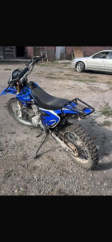 champ moto: Эндуро/кроссовый мотоцикл синего цвета. Характеристики и оснащение по — 2