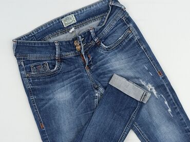 krótkie spodenki jeansowe bershka: Jeansy damskie, Bershka, M